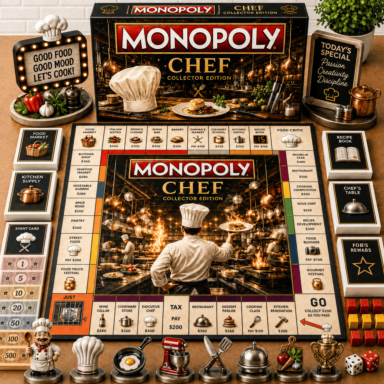 Premium CHEF Board Game TTTT
