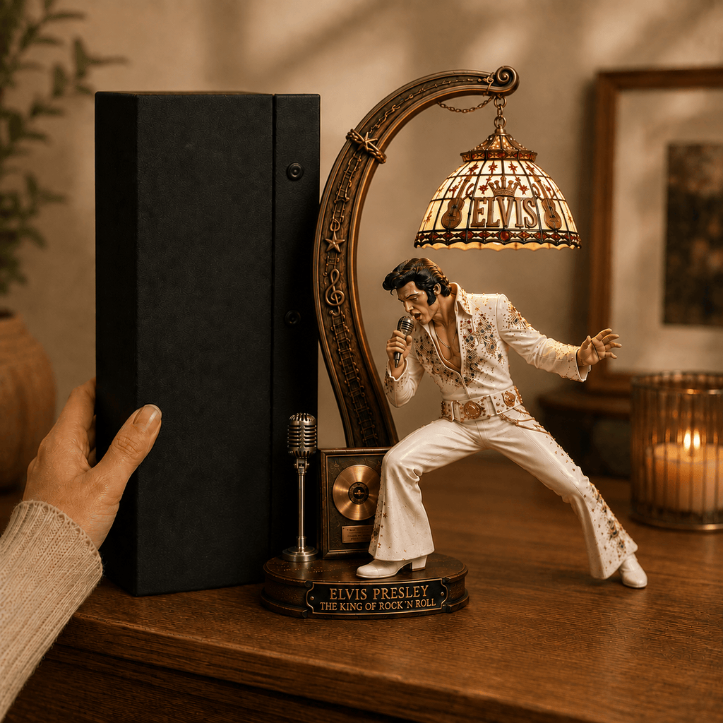 Premium ELV Bookshelf Figurines Lamp PDL