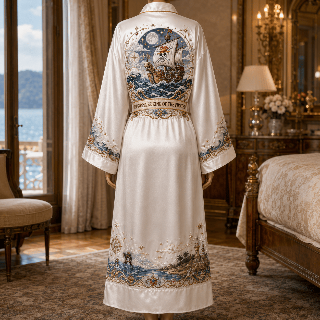 PREMIUM OPC Satin Robe NVH