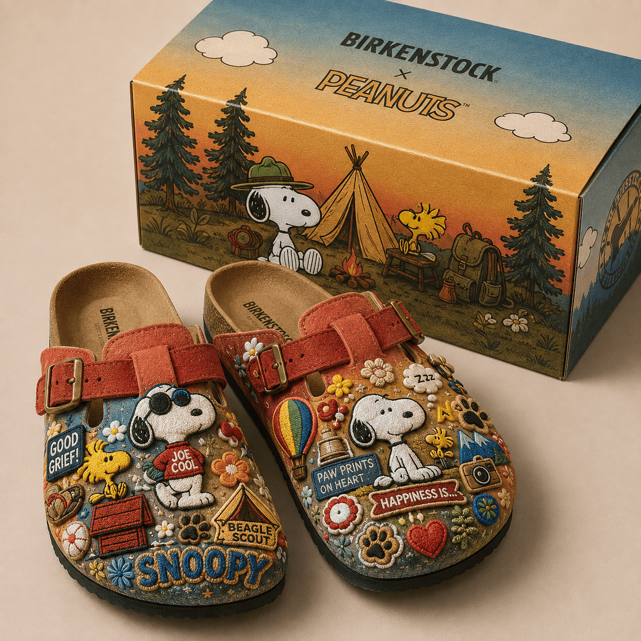 PREMIUM SPNY MINK SUEDE CLOGS TTNL
